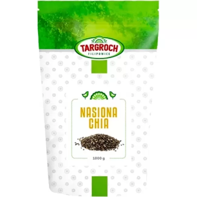 Targroch Nasiona Chia - szałwia hiszpańska 1kg (1000g)