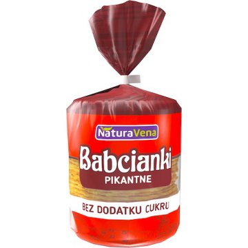 NaturaVena Babcianki pikantne 110g bez dodatku cukru