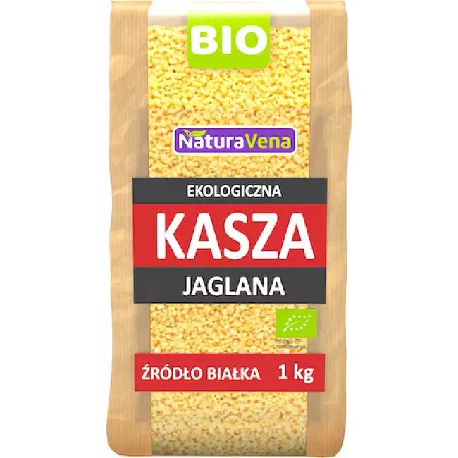 NaturaVena BIO Kasza jaglana ekologiczna 1kg