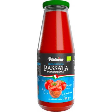 NaturaVena BIO Passata pomidorowa ekologiczna 700g włoska klasyczna