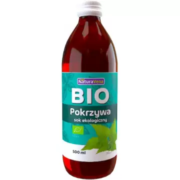NaturaVena BIO Sok z pokrzywy 500ml ekologiczny