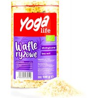 NaturaVena BIO Wafle Ryżowe Yoga life 100g vege bezglutenowe ekologiczne