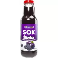 NaturaVena Sok z suszonych śliwek kalifornijskich 750ml vege śliwkowy naturalny
