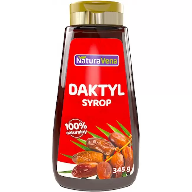 NaturaVena Syrop daktylowy 100% naturalny 345g