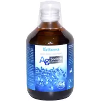 Nelfarma Srebro Koloidalne AG10 300ml Szkło Wyrób Medyczny  Bakterie Wirusy Grzybica