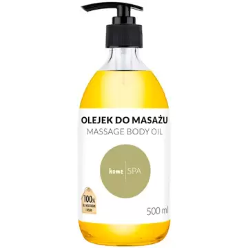 NOVA GOCranberry Olejek do masażu homeSPA 500ml vege - Naturalny Nawilża Pielęgnuje Wygładza