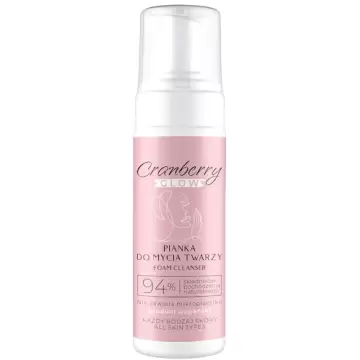 NOVA GOCranberry Pianka do mycia twarzy 150ml vege Naturalna Odświeżenie Oczyszczenie Przeciwzapalna