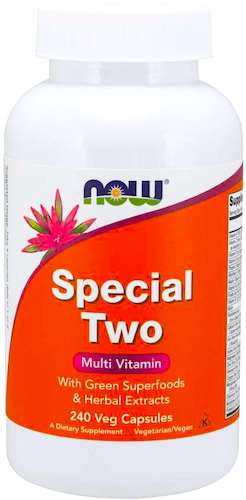 NOW FOODS Special Two 240kaps vege - suplement diety Witaminy i Minerały