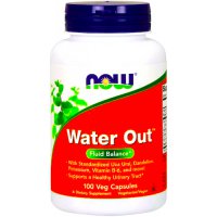 NOW FOODS Water Out 100kaps vege - suplement diety Utrata wody, Diuretyk