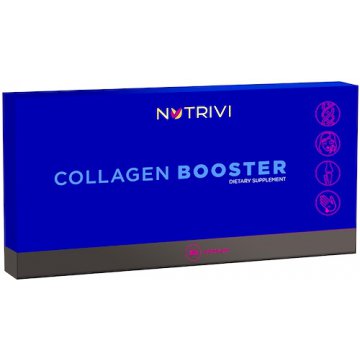 NUTRIVI Collagen Booster 30kaps - suplement diety Kolagen rybi liofilizowany Witamina C