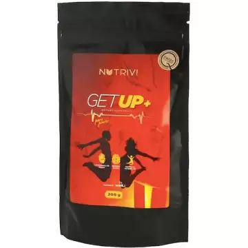 NUTRIVI Refill  Get UP 200g Refill - suplement diety Kompleks witamin ekstrakty: Guarana Morszczyn Magnez Kofeina