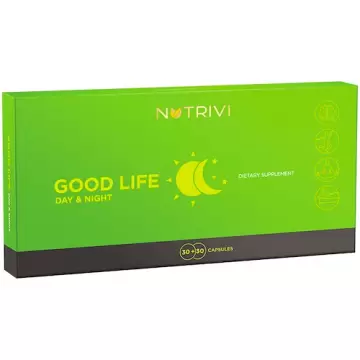 NUTRIVI Good Life Day and Night 2 x 30kaps Suplement diety Witalność i spokojny sen -10% z kodem: WELLU10