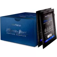 NUTRIVI Physio Sport Peptide Complex powered drink 30saszetek - suplement diety Kolagen rybi Kwas hialuronowy MSM