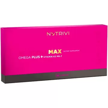 NUTRIVI RevicollMAX OmegaPlus + Witamina K2 MK-7 60kaps - suplement diety Peptydy Kolagen ADEK -10% z kodem: LATO23