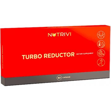NUTRIVI Turbo Reductor New Formula 60kaps - suplement diety Sylwetka Gorzka Pomarańcza Mniszek kofeina -10% z kodem: WIOSNA23