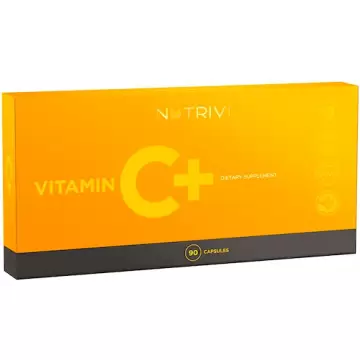 NUTRIVI Vitamin C kompleks C  ekstrakt 90kaps Witamina - suplement diety -10% z kodem: WELLU10