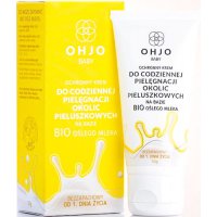 OHJO Baby Krem do pielęgnacji okolic pieluszkowych 50ml na bazie Ośle Mleko BIO dla Dzieci i Niemowląt