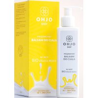 OHJO Baby Pielęgnacyjny Balsam do ciała 200ml na bazie Ośle Mleko BIO dla Dzieci i Niemowląt