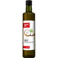 Oleje Kaszubskie Olej kokosowy MCT 250ml vege szkło Keto, Energia