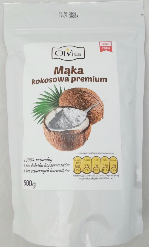 OlVita Mąka kokosowa 500g