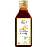 OlVita Olej z kiełków pszenicy tłoczony na zimno nieoczyszczony 100ml 