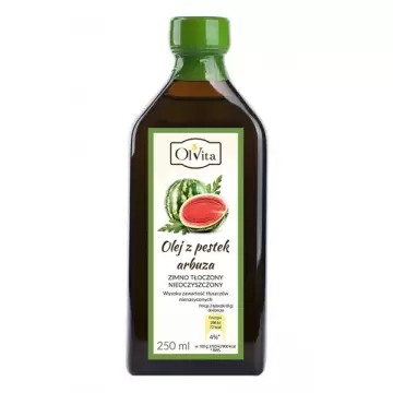 OlVita Olej z pestek arbuza tłoczony na zimno 250ml NNKT