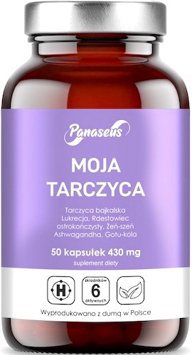 Panaseus Moja Tarczyca 50kaps - suplement diety