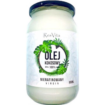 ResVita Olej kokosowy nierafinowany Virgin 900ml