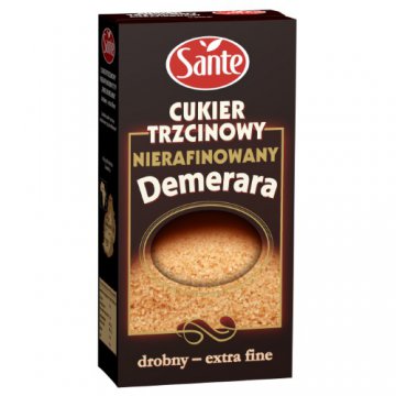 SANTE Cukier trzcinowy Demerara 500g
