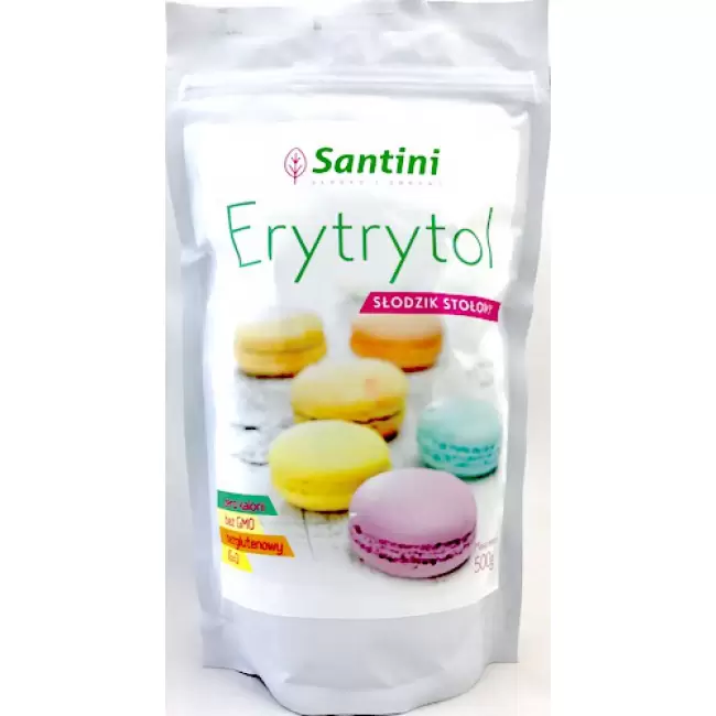 Santini Erytrytol słodzik stołowy 500g Francja