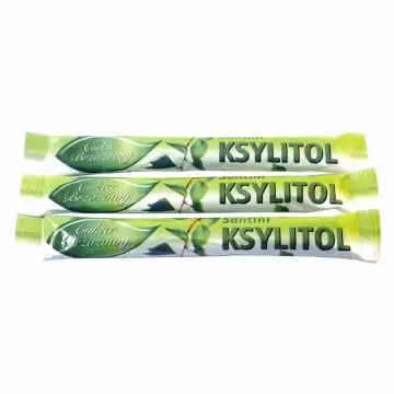 Santini Ksylitol xylitol C krystaliczny fiński Santini saszetka 5g - cukier brzozowy Danisco Sweeteners
