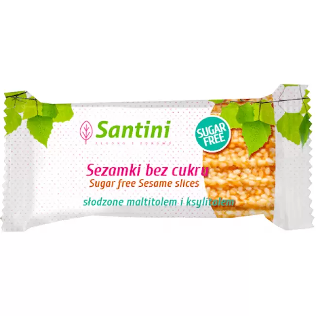 Santini Sezamki z ksylitolem i maltitolem bez cukru 27g