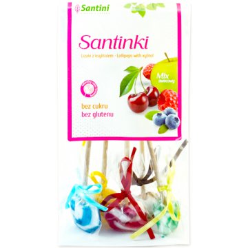 Santinki lizaki z ksylitolem 50g (5 x 10g) - Santini