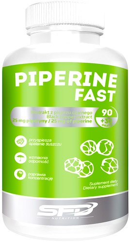 SFD Piperine Fast 120tab Piperyna Ekstrakt z Pieprzu - suplement diety
