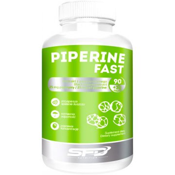 SFD Piperine Fast 120tab Piperyna Ekstrakt z Pieprzu - suplement diety WYPRZEDAŻ