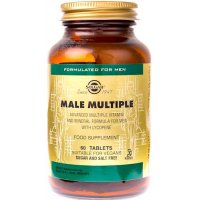 SOLGAR Male Multiple Witaminy i Minerały dla Mężczyzn 60tabs vege - suplement diety