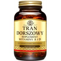 SOLGAR Tran Dorszowy Norweski Witaminy A + D 100kaps - suplement diety