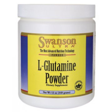 Swanson AjiPure L-Glutamine 340g L-Glutamina - suplement diety
