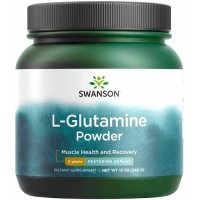 Swanson AjiPure L-Glutamine 340g L-Glutamina - suplement diety Jelita Cukrzyca