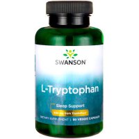 Swanson AjiPure L-Tryptophan 500mg 90kaps - suplement diety