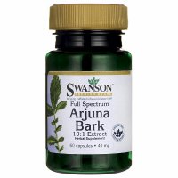 Swanson Arjuna Bark extract 40mg 60kaps Full Spectrum - suplement diety
