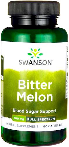 Swanson Bitter Melon 500mg 60kaps Gorzki Melon - suplement diety