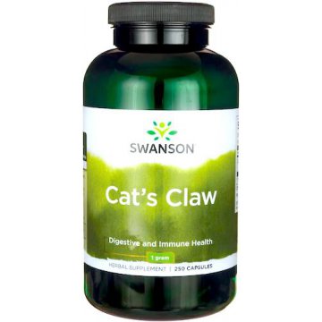 Swanson Cat's claw 500mg 250kaps Koci pazur - suplement diety Odporność