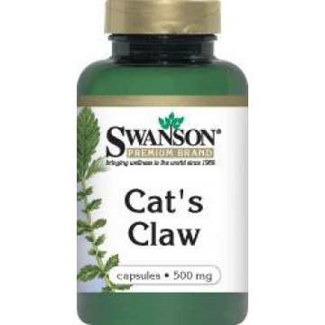 Swanson Cat\'s claw 500mg 250kaps Koci pazur - suplement diety Odporność