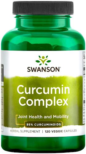 Swanson Curcumin Complex 95% 350mg 120kaps Kurkuma+Piperyna - suplement diety