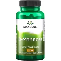 Swanson D-Mannoza 700mg 60kaps  - suplement diety Układ moczowy Pęcherz