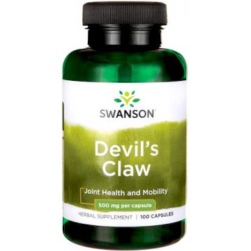Swanson Devil's Claw 500mg 100kaps Diabelski Pazur - suplement diety Stawy
