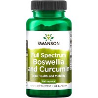 Swanson Full Spectrum Boswellia & Curcumin 60kaps Kadzidłowiec i Kurkuma - suplement diety