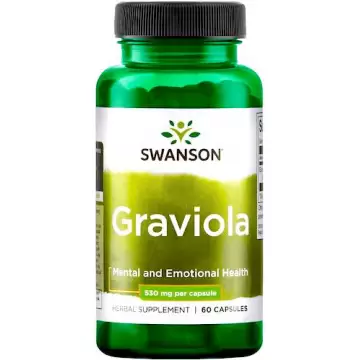 Swanson Graviola 530mg 60kaps - suplement diety
