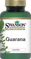 Swanson Guarana 500mg 100kaps - suplement diety